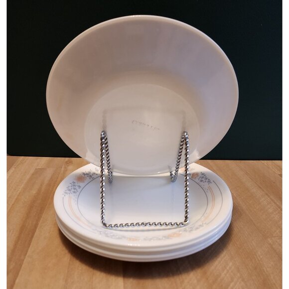 7- Corelle Apricot Grove 6.75" Salad Plates Vintage Dishes - Picture 2 of 8